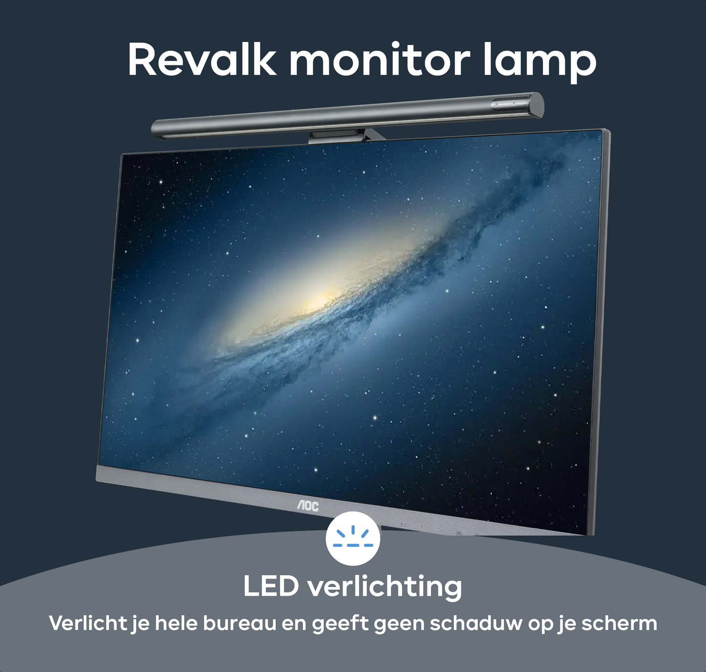 Revalk® Monitor lamp - Led Desk lamp
