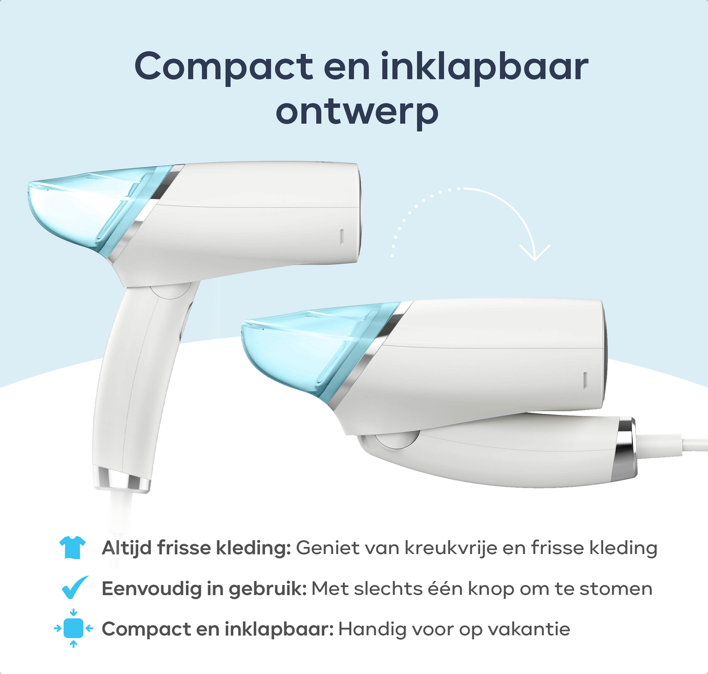 Revalk® Kledingstomer - Compact & Inklapbaar