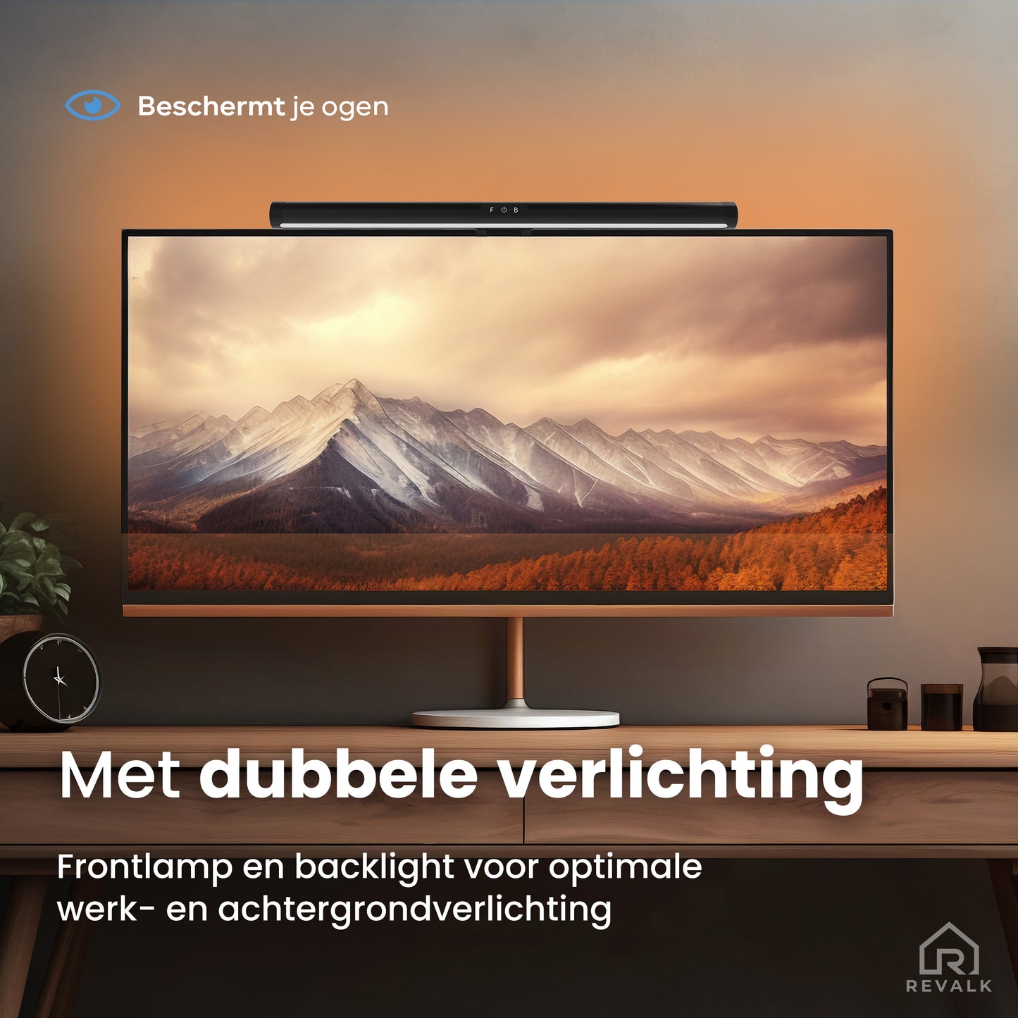 Revalk® Monitor lamp - Led Bureaulamp